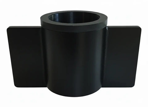 Black Anodized Delrin Sleeved Gunnel Mount