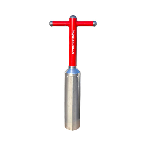 Lester's Stainless Steel Clam Gun | Red