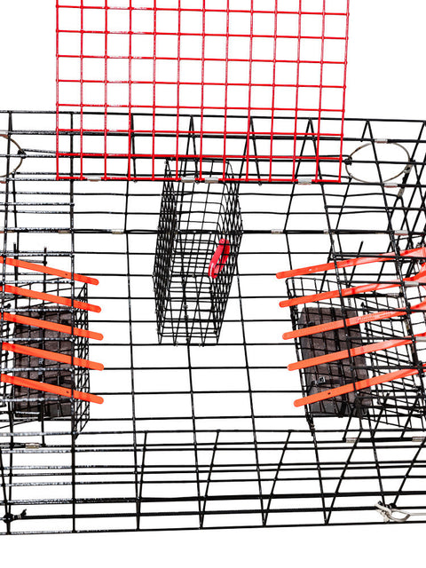Lester's Patriot Crab Cage Pot With Anti Escape Fingers