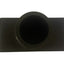 Black Anodized Delrin Sleeved Flat Floor Mount