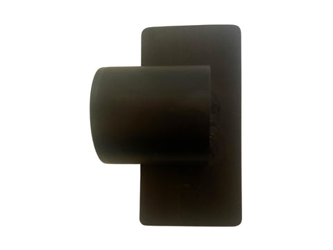 Black Anodized Delrin Sleeved Gunnel Mount