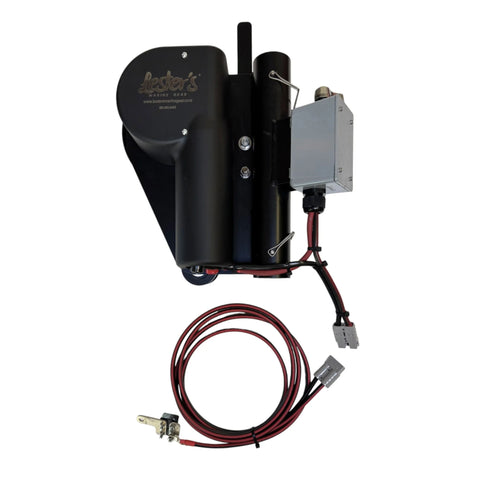 Lester's RA-Black 12V Electric Pot/Trap Puller Motor Package