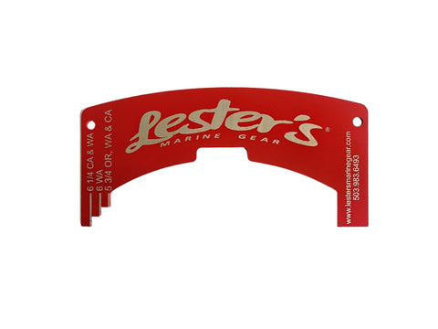 Lester's Stainless Steel Crab Gauge