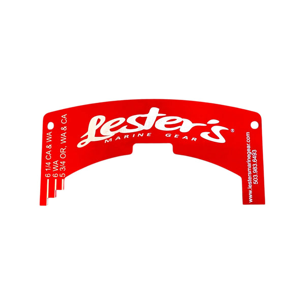 Lester's Stainless Steel Crab Gauge