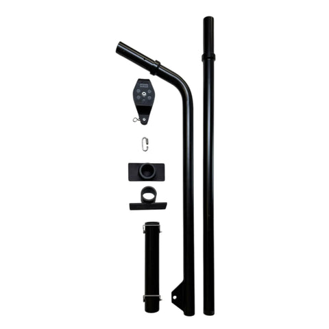 Three Piece Schedule 80 Black Heavy Duty Manual Pot Puller